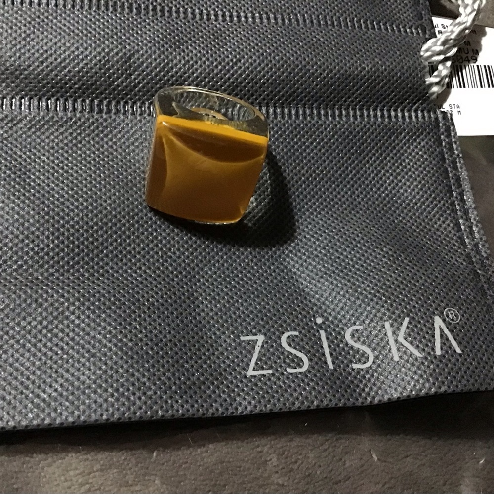 Zsiska colourful statement ring medium 452388 new with dust bag